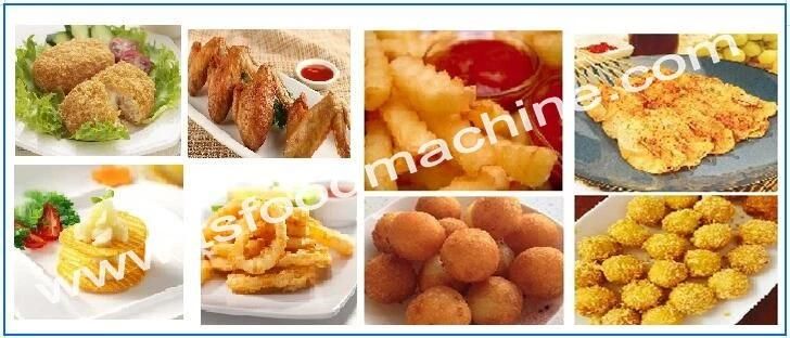 Deep Fryer Snacks Processing Machine