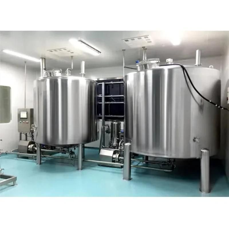 Automatic SS304/SS316L Stainless Steel Milk/Juice/Jam/Beer Clean in Place Machine CIP Tank Cleaning Machine