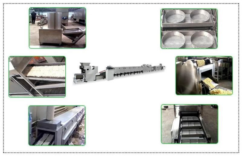 CE Standard Instant Noodles Production Line Noodles Making Single-Screw Extruder