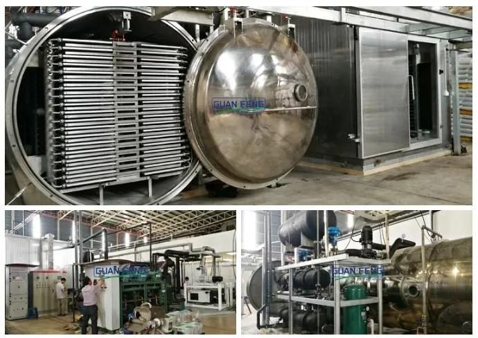 100m2 Industrial Vacuum Freeze Dryer Freeze Dried Curry Machine