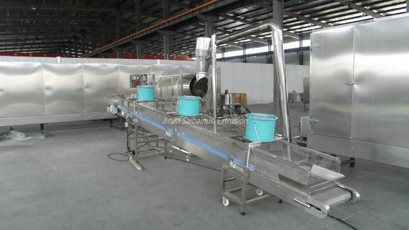 Extruded Greens Peas Soy Protein Making Machine