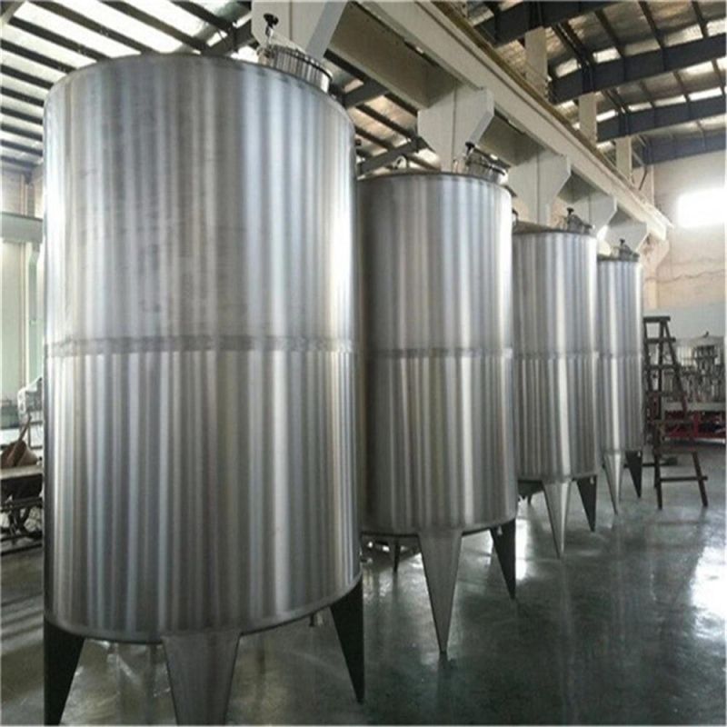 Sanitary Stainless Steel Syrup Heating Melting Mixing Tank for Beverage Industry