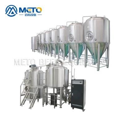 SUS304 500L Microbrewery Beer Equipment for Restaurant