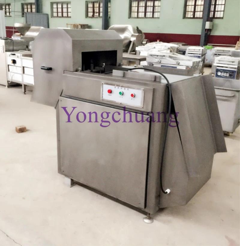 Frozen Meat Cutting Machine for Sausage Production Plant