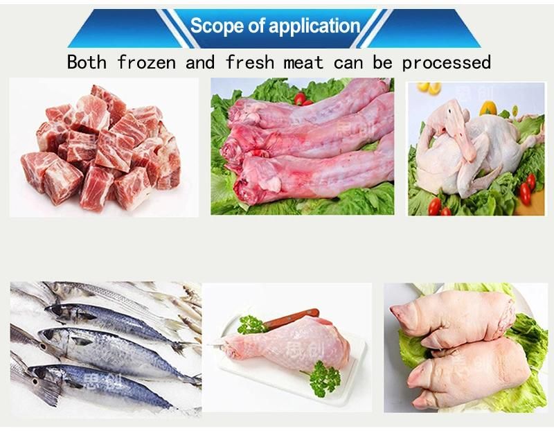 Automatic Chicken Cutting Machine Pork Beef Mutton Meat Chop Cutter Machine