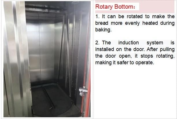 Hot-Air Industrial Rotary Oven/Cakes Bakery Baking Equipment French Bread Baking Oven for Sale / Baking Electrical Oven