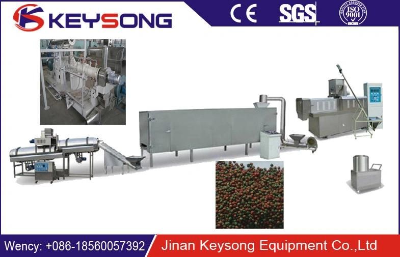 Ks Floating Pet Food Fish Feed Pellet Making Processing Machine