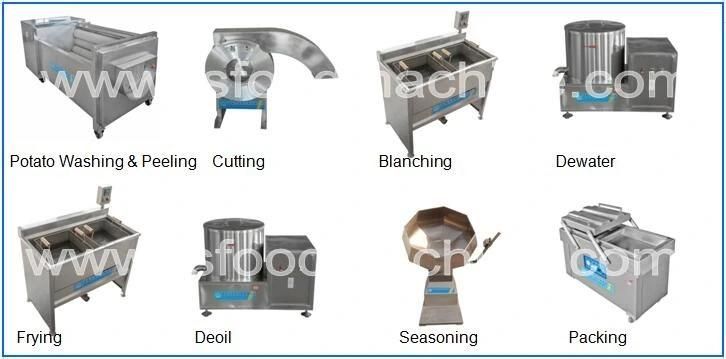 Automatic Potato Chips Machine and Production Line