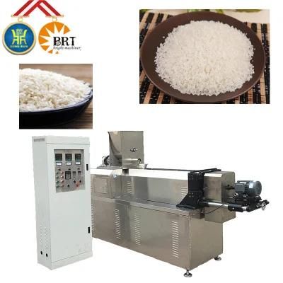 Fortified Rice Kernel Production Line Artificial Rice Extruder Making Machine Instant Rice ...