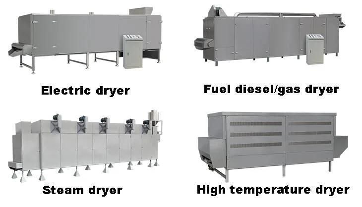 Artificial Regenerated Synthetic Rice Extruder Puffed Extrusion Production Line Machinery