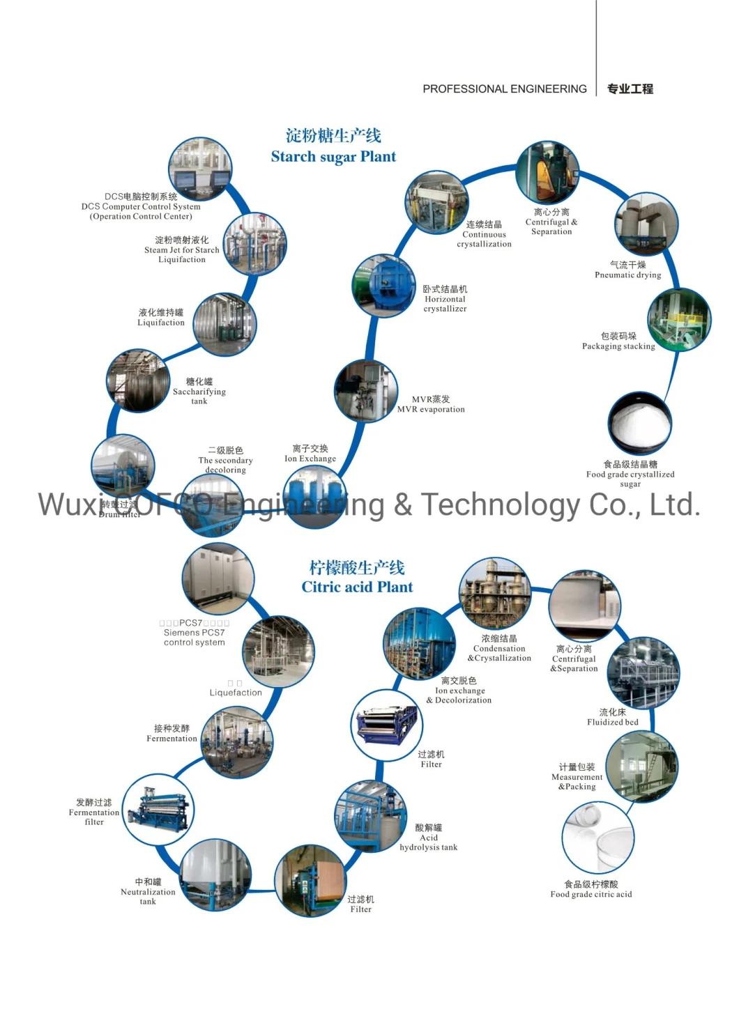 Cofcoet 65% 70% 98.5% Lysine Production Line