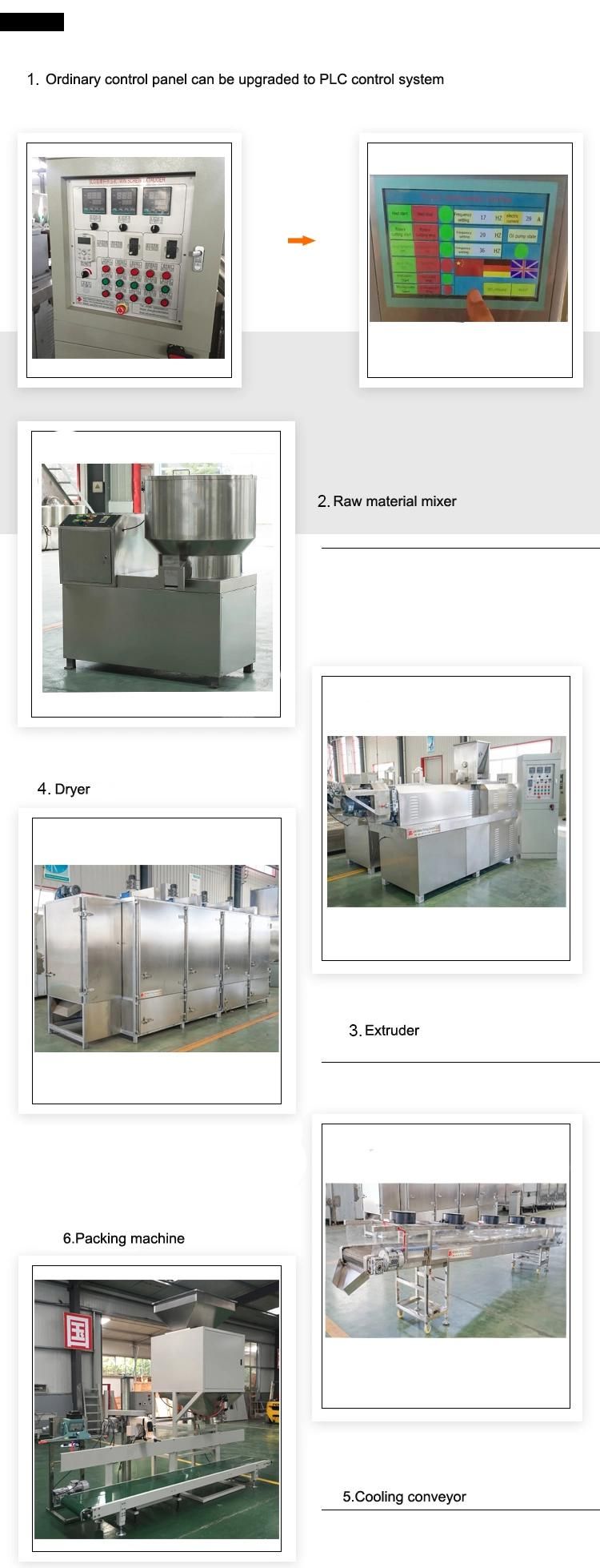 Most Advanced Double Screw Soya Protein Extruder