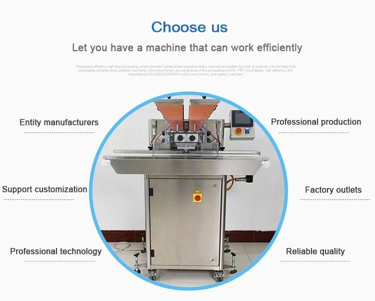 Chocolate Manufacturing Machine Center Filling Chocolate Depositor Machine One Shot Chocolate Making Machine Automatic