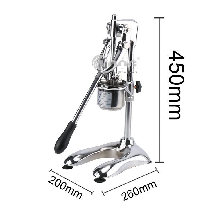 Commercial Potato Chips Fry Squeezer Snack Food Extruder Manual Long French Fries Deep Frying Press Maker