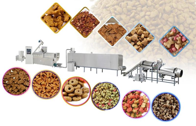 Dog Food Production Line Energy Saving Pet Food Production Line Popular in Factory