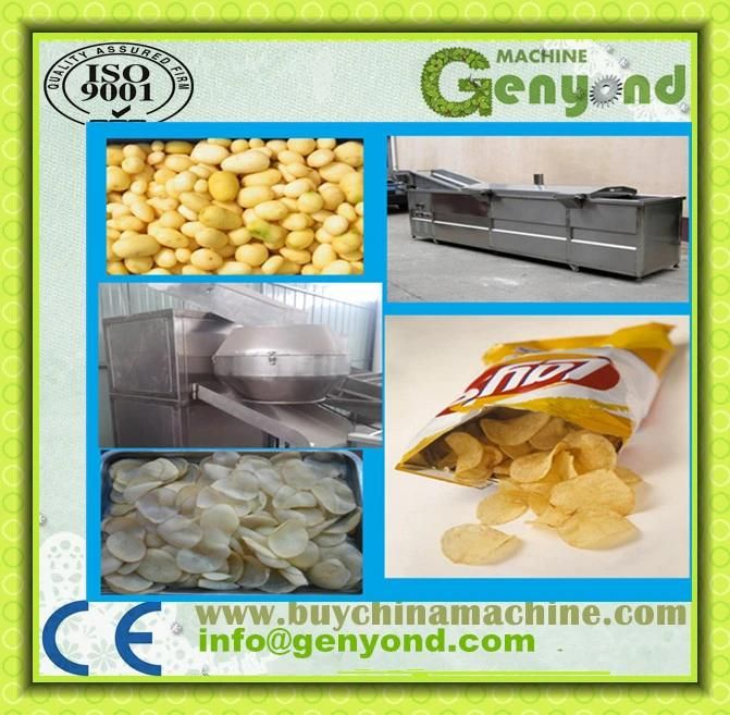 Industrial Potato Chips Making Machine Production Line