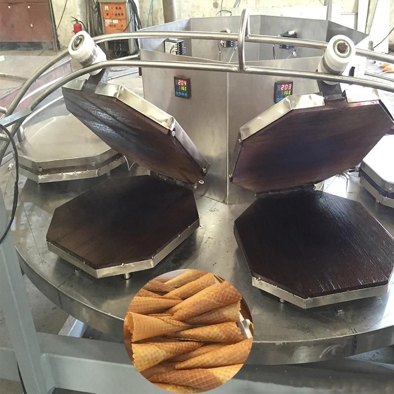 Coconut Cream Filled Starch Egg Roll Making Machine