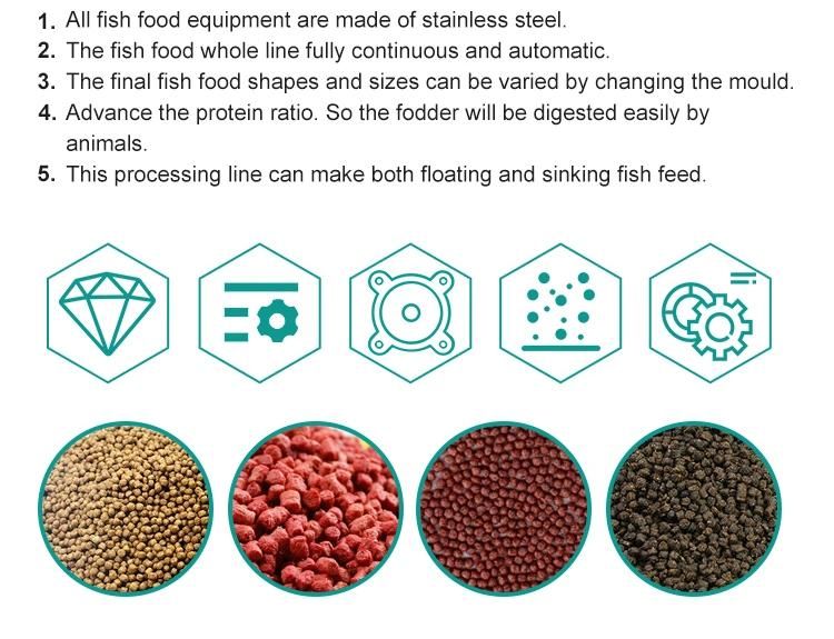 Floating Tilapia Fish Pellet Feed Processing Making Machine