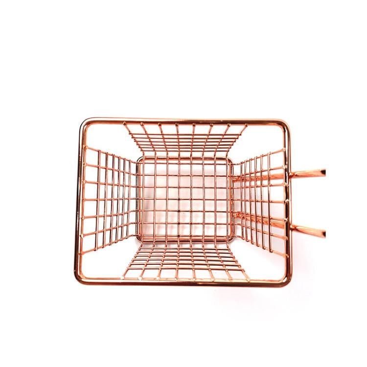 Stainless Steel French Fries Basket Mini Deep-Fried Mesh Fry Baskets