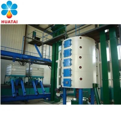 Henan Huatai Professional Engineers Support Rice Bran Oil Equipment Line