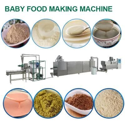 Nutritional Flour Food Processing Line Baby Food Instant Powder Machinery