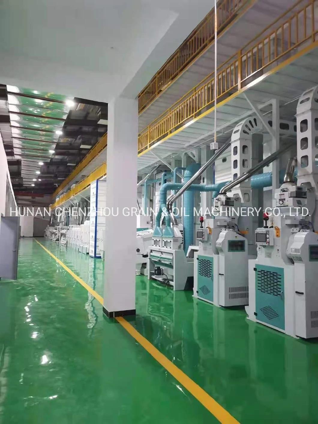 Clj Brand Complete Rice Processing Line Auto Rice Milling Machine Commerical Complete Parboiled Rice Mill Plant