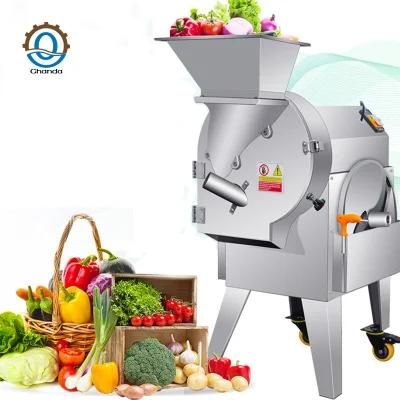 Commercial Potato Vegetable Slicer Strip Cube Cutting Machine Fruit Vegetable Cutter