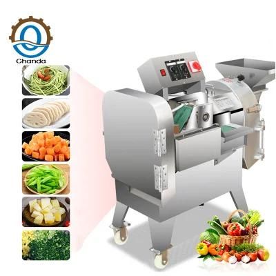 Commercial Fruit Chopper Leafy Vegetable Cutter High Quality Carrot Onion Potato Chip ...