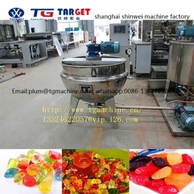 Gelatin and Pectin Jelly &amp; Gummy Candy Depositing Machine Line