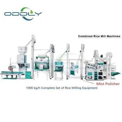 Combined Rice Mill Processing Line for Africa Market