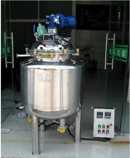 Pharmacy Chemical Liquid Mixing Tank Blending Tank Heating Tank