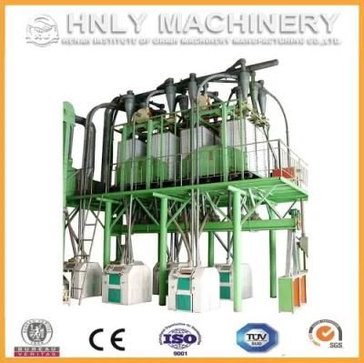 100t/D Complete Corn Milling Machinery/Maize Flour Mill