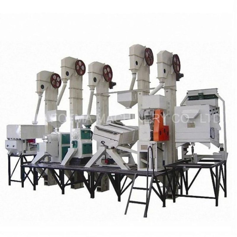 20-30 Ton/Day Small Complete Rice Mill Plant