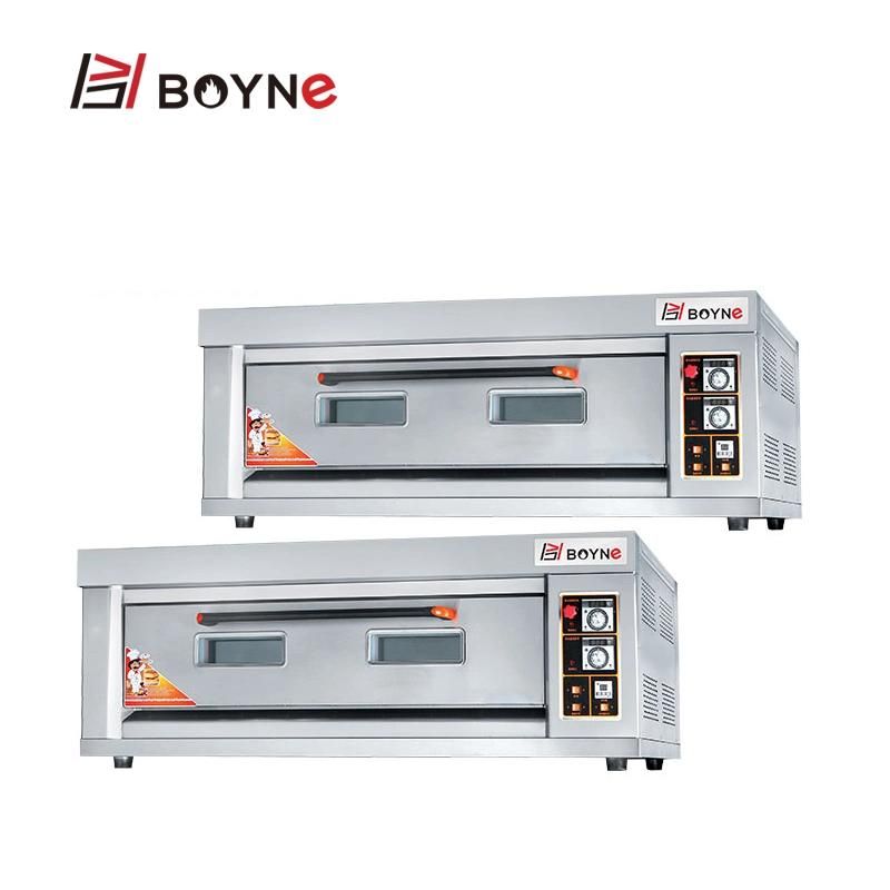 Bread Baking Pizza Baking Machine Three Layer Nine Trays Gas Oven