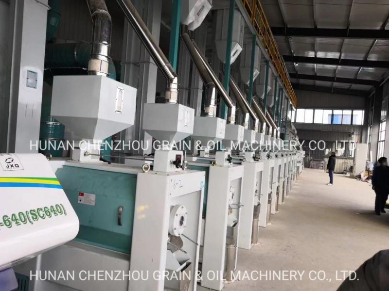 High Efficiency Clj Mnsw21.5f X2 Double Emery Roller Rice Whitener Rice Milling Machine Hotsale