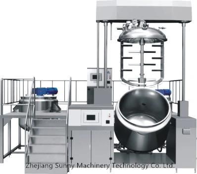 High Performance Vacuum Emulsifying Homogenizing Kettle