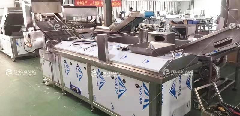 French Fries Blanching Machine, Vegetable Bean Blancher