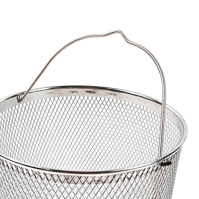 Stainless Steel Round Wire Fry Basket