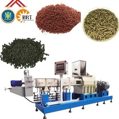 Automatic Floating Fish Feed Extruder Processing Machine.