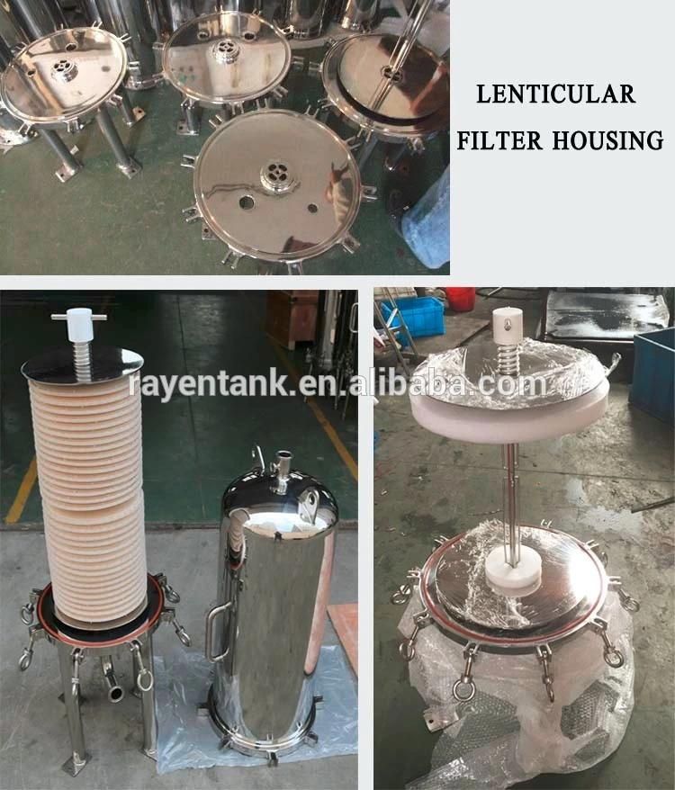 Stainless Steel Membrane Filter Apparatus Wine Membrane Filter