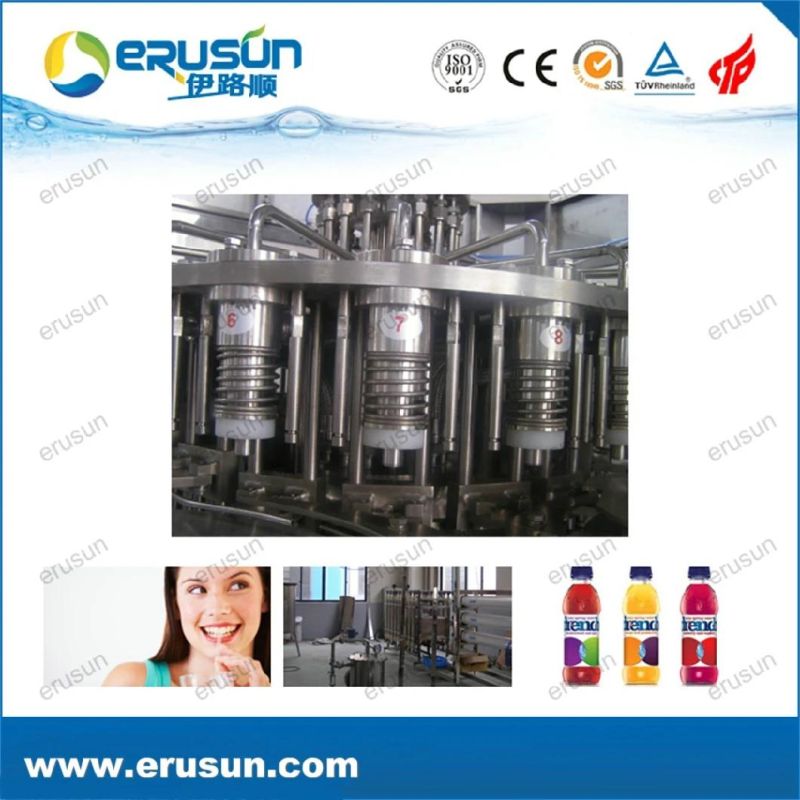 4000bph Orange Juice Hot 3 in 1 Filling Machine