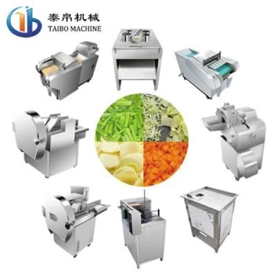 High Efficient Potato/Cassava/Carrot/Vegetable/Fruit/Lemon/Apple Cutting/Cutter Machine ...