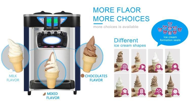 Sunrry Ice Cream Machine Commercial Ice Cream Maker Machine Machine Ice Cream Maker for Sale