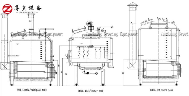 3 Barrel Brewing System Micro Brewery Beer Equipment