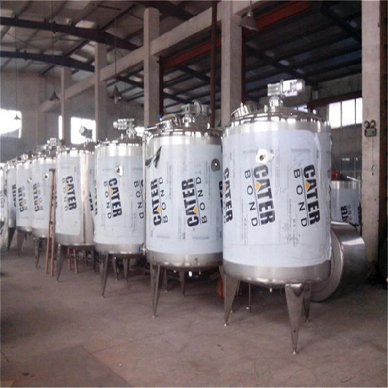 Stainless Steel Jacket Insulation Mixing Tank for Cosmetic, Food and Pharmaceutical Industry