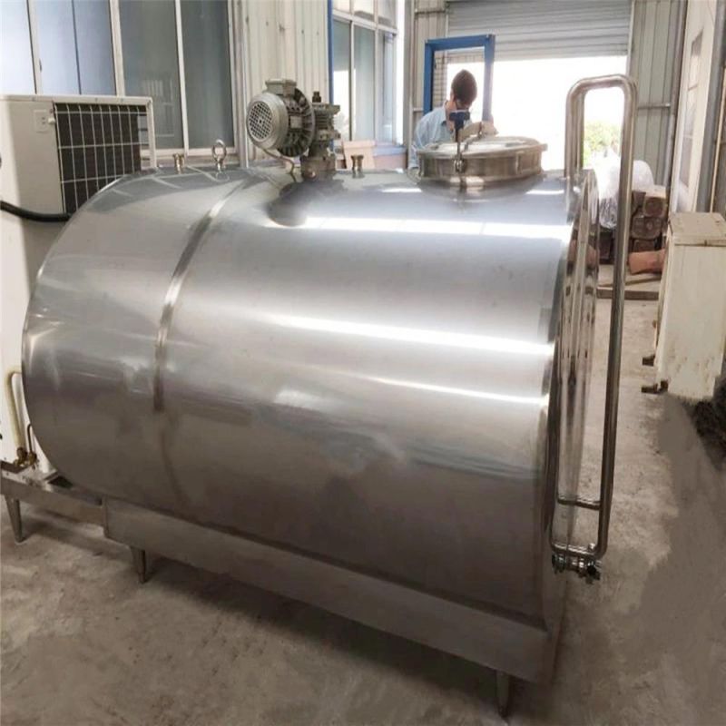 Stainless Steel Milk Cooling Chilling Storage Tank