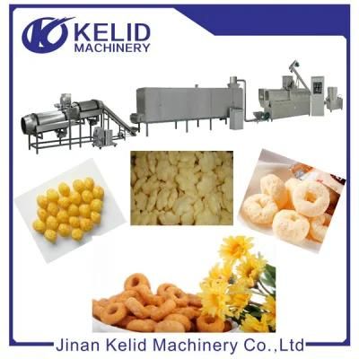 CE Standard New Condition Corn Snack Extruder Machine