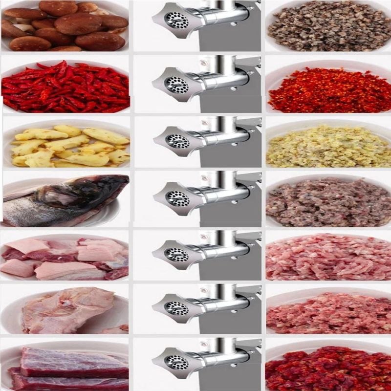 High Efficiency Stainless Steel Industrial Electric Meat Mincer