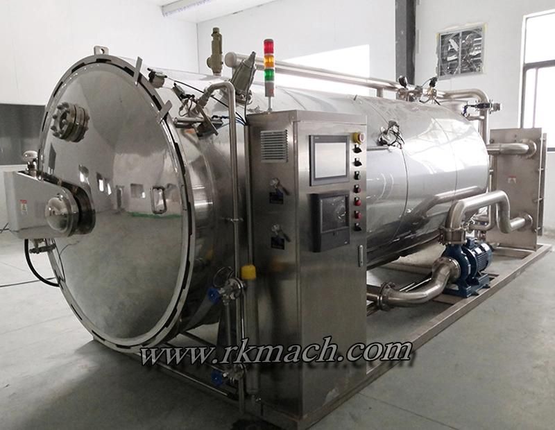 4 Basket Water Circulation Water Bath High Pressure Autoclave Sterilizer