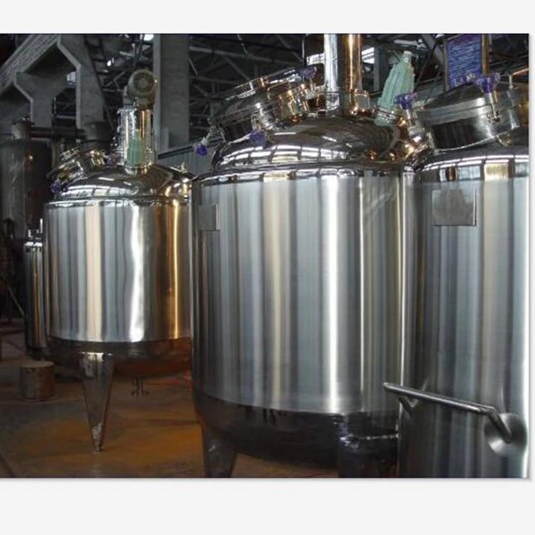 Double Layer Jacketed Vessel for Milk Beverage Chemistry, Pharmacy Industry